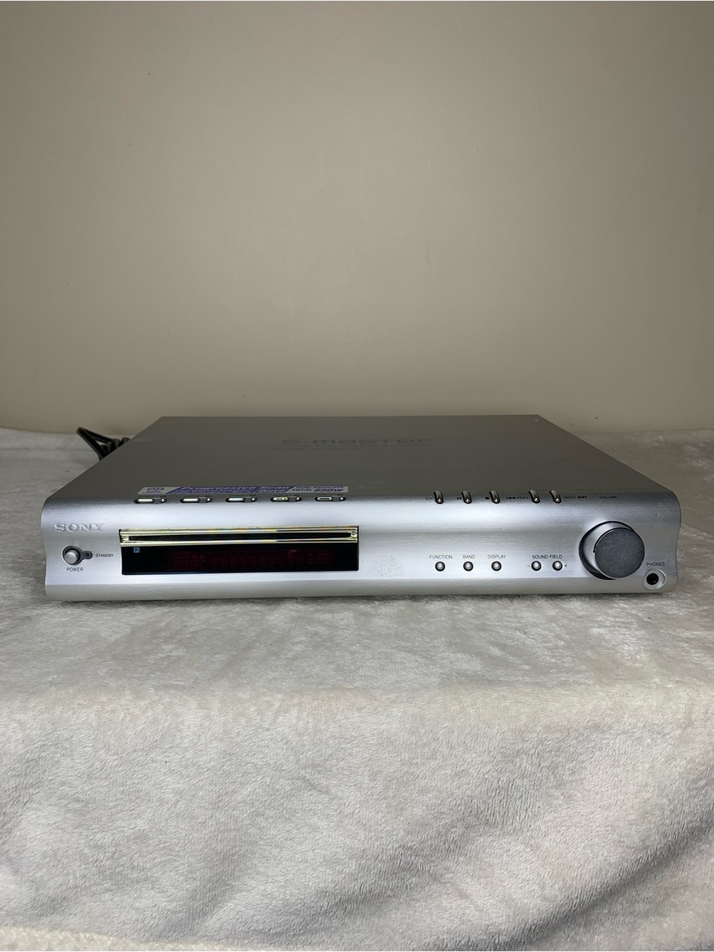 Sony HCD-C770 S-Master 5.1ch Home Theatre Receiver DVD Player Silver